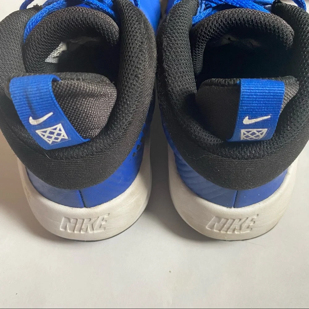 Youth Nike Basketball Blue and Black sneakers